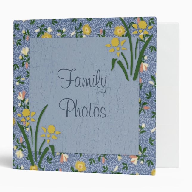 Country Calico Photo Binder (Front/Inside)