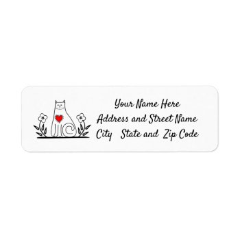 Country Cat  Wrong Label by bonfirecats at Zazzle