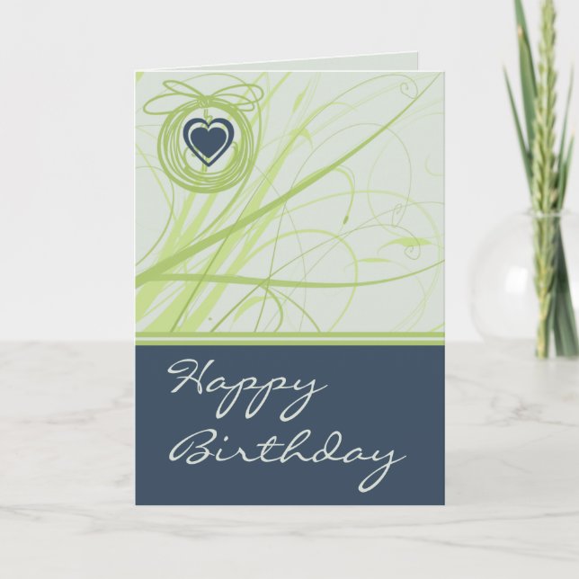 Country Charm Birthday Card (Front)