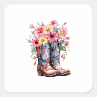 Country Charm Boot Stickers