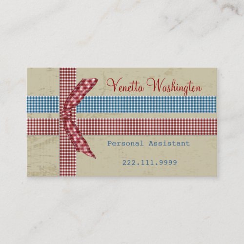 Country Charm Business Card