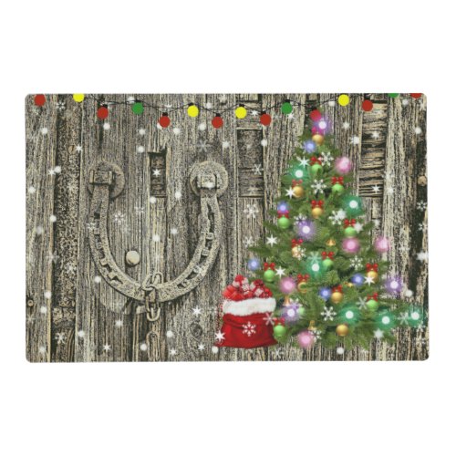 Country Charm Christmas Placemat