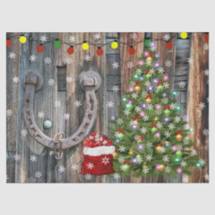 Country Charm Christmas Tissue Paper