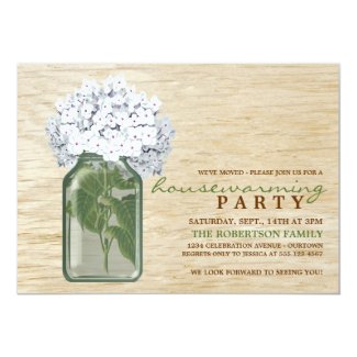 Country Charm Housewarming  Party Invitations