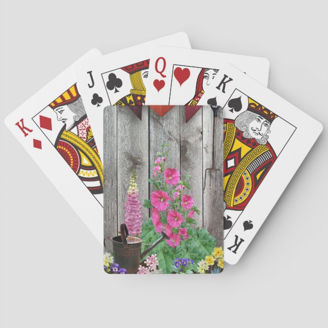 Country Charm Poker Cards (Back)