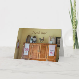 Country Charm Thank You Card