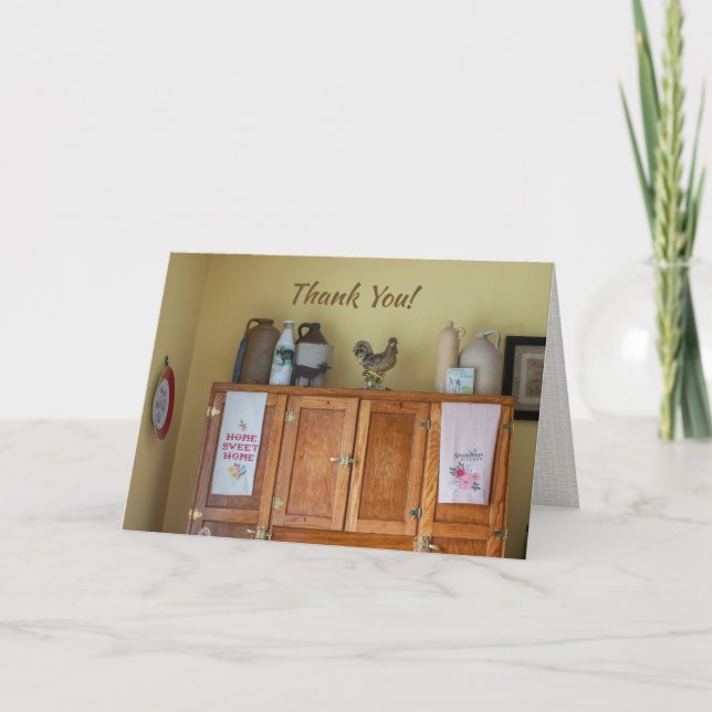 Country Charm Thank You Card (Front)