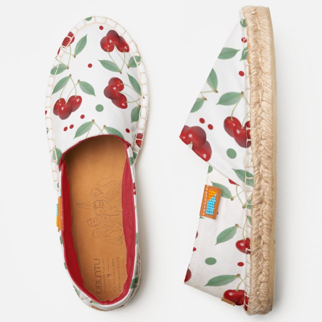 Country Cherries Espadrilles (Side)