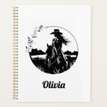 Country Chic Horse Cowgirl Western Personalized