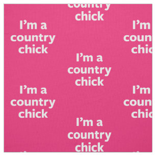 Country Chick Fabric