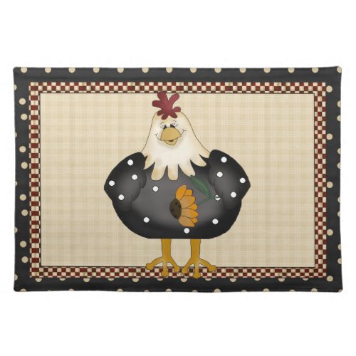 Country Chicken fun place mat