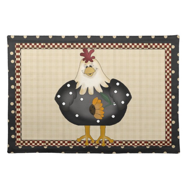 Country Chicken fun place mat (Front)