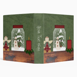 Country Christmas Binder