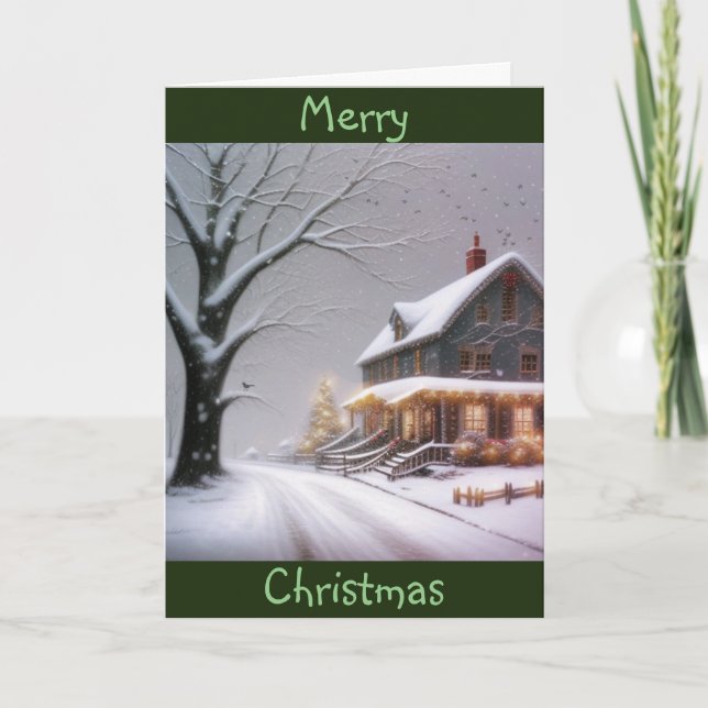 Country Christmas Card (Front)