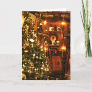 Country Christmas Greeting Card Friendship Art