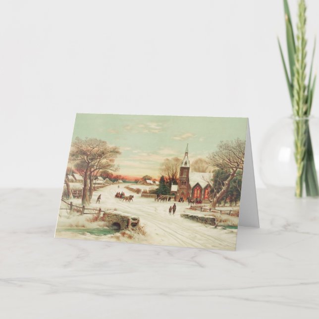 Country Christmas Services, A Christmas Card (Front)