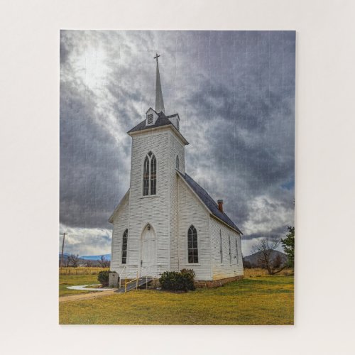 COUNTRY CHURCH JIGSAW PUZZLE