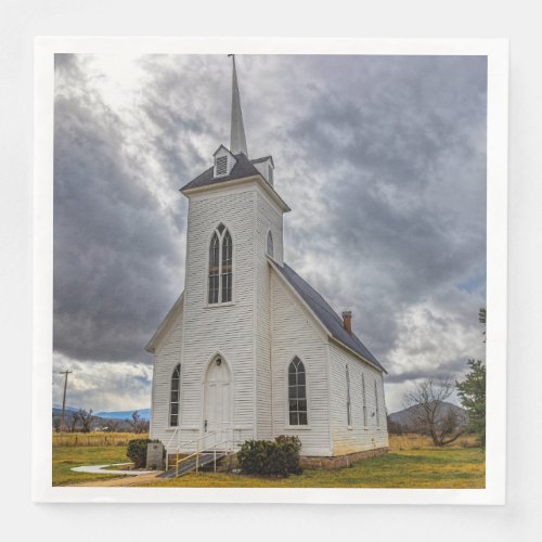 COUNTRY CHURCH PAPER DINNER NAPKINS