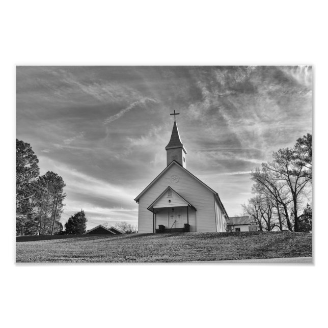 Country Church Photo Print (Front)