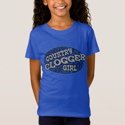 Country Clogger Girl Clogging T_Shirt