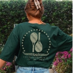 Country Club Aesthetic Bachelorette Party Shirts<br><div class="desc">Get these matching,  country club inspired bachelorette party shirts for an aesthetic look and great photos. Embrace tenniscore and old money vibes by customizing these aesthetic shirts as favors.</div>