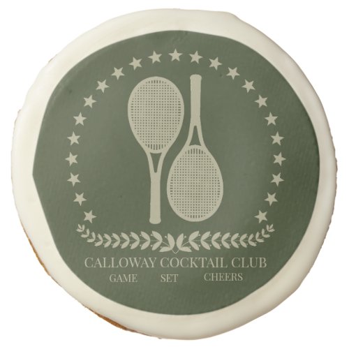 Country Club Aesthetic Custom Cookie Party Favors