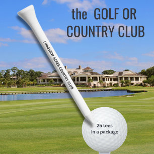 COUNTRY CLUB GOLF CLUB  GOLF TEES