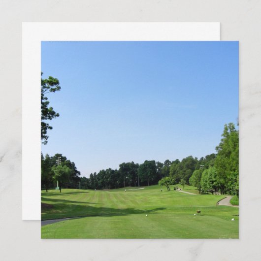 Country Club Invitations (Front/Back)