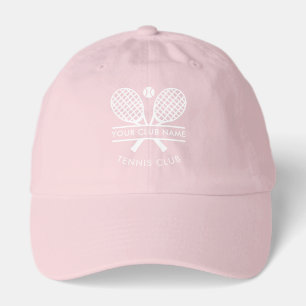 Country Club Name Tennis Team Coach Hat