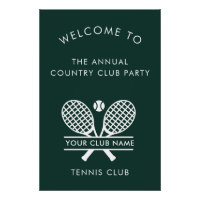 Country Club Name Tennis Team Events Green Welcome