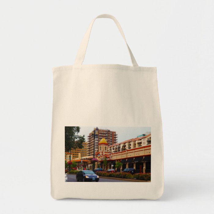 Country Club Plaza 47th Street Kansas City Canvas Bags