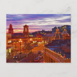 Country Club Plaza Lights, Sunset, Kansas City, MO Postcard