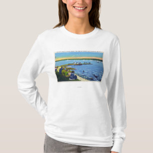 Country Club View of Sailboat Regatta # 2 T-Shirt