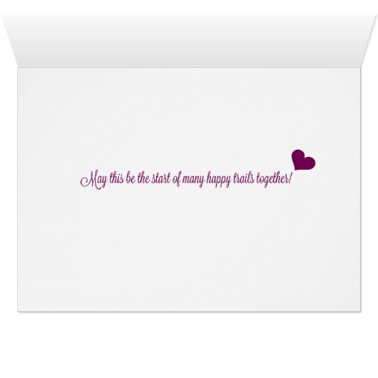 Country Congratulations on your Engagement (Inside Horizontal (Bottom))