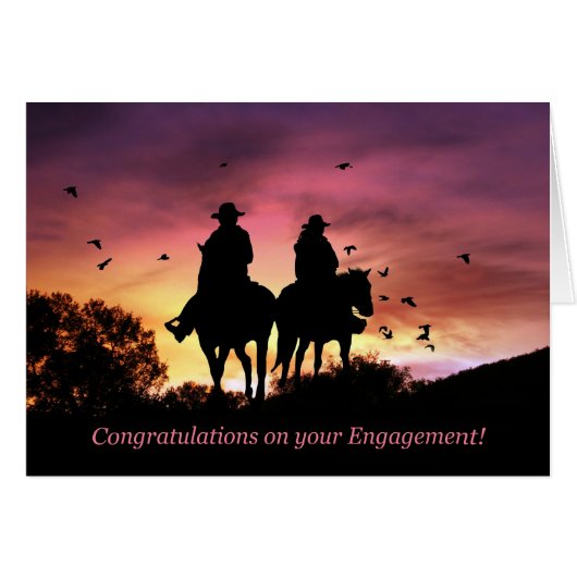 Country Congratulations on your Engagement (Front Horizontal)