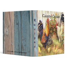 Country Cookin' Roosters Hen Baby Chicks Cookbook