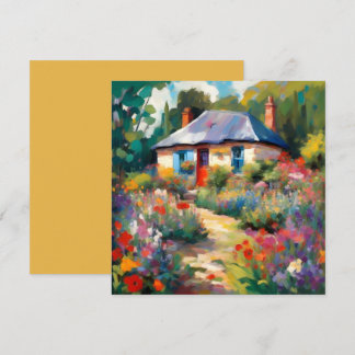 Country Cottage Greeting Card