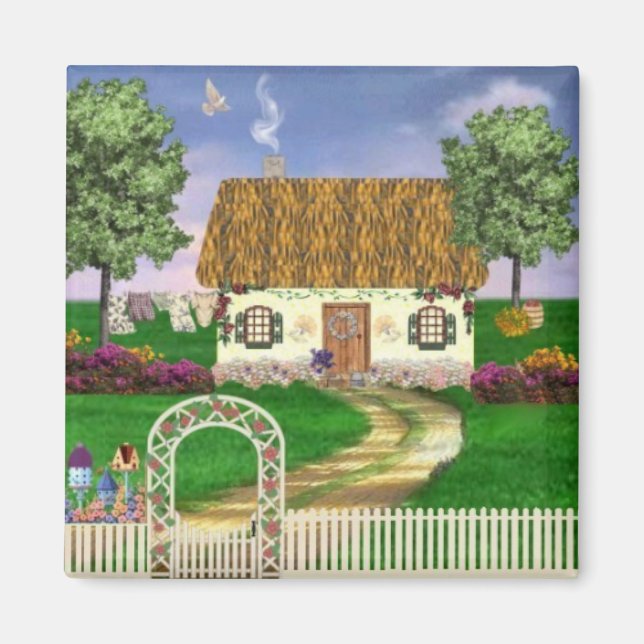 Country Cottage Magnet (Front)