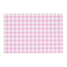Country Cottage Pink Plaid Kitchen