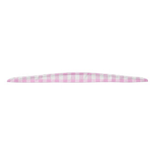 Country Cottage Pink Plaid Tie Headband