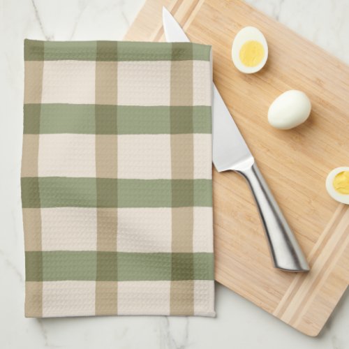 Country Cottage Plaid Kitchen Towel