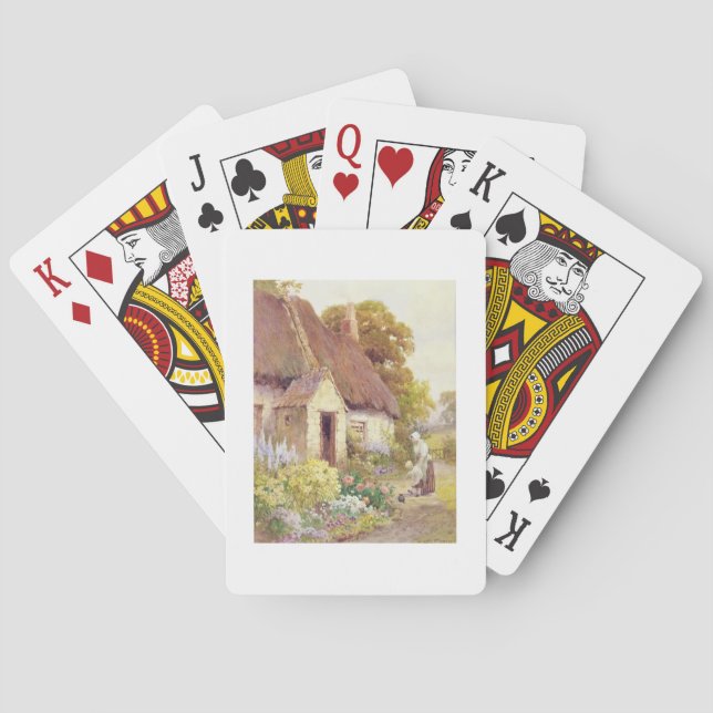 Country Cottage Poker Cards (Back)