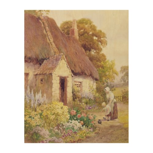 Country Cottage Wood Wall Art