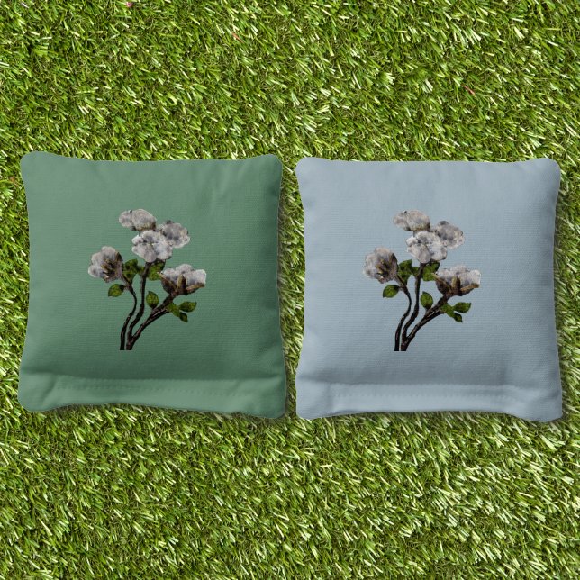 Country cotton bundle cornhole bags (Grass)