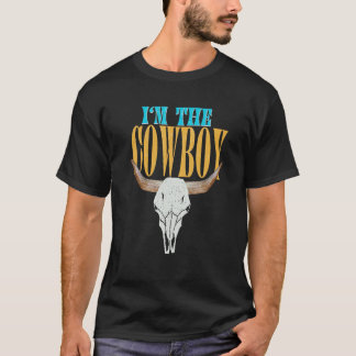 Country Couple Matching Outfits Cowgirls I'm The C T-Shirt