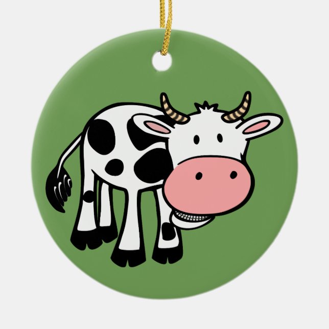 country cow ornament (Front)