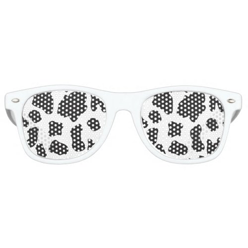 Country Cow Pattern Retro Sunglasses