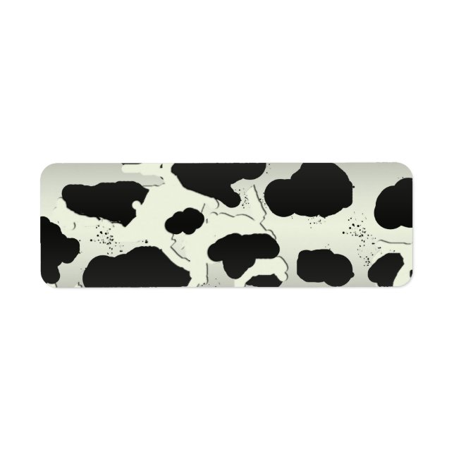 Country Cow Spot Label (Front)