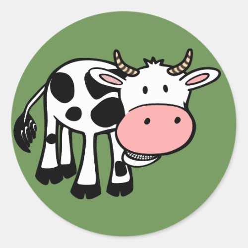 country cow stickers