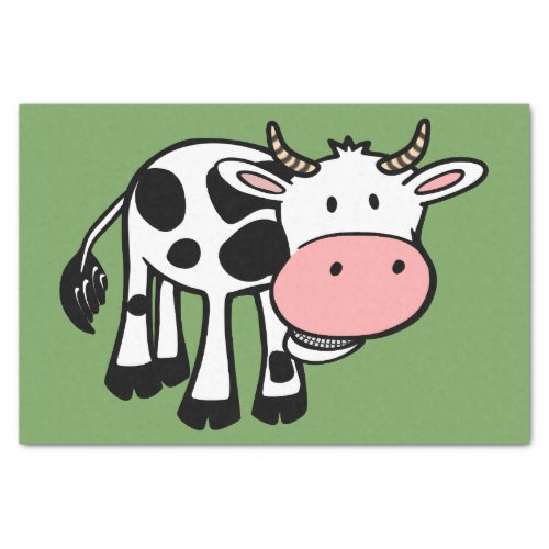 country cow tissue paper